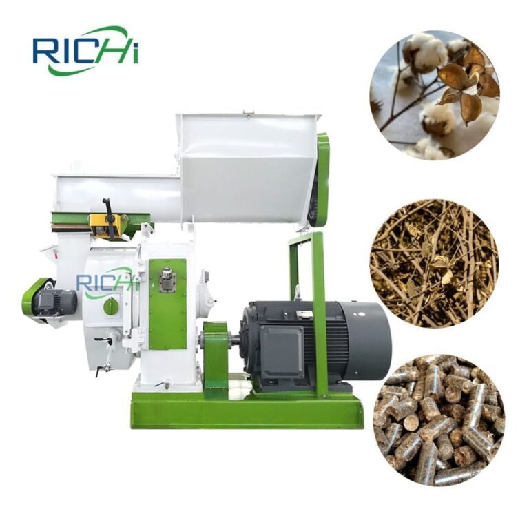 Fluffy Dreams: Cotton Stalk Pellet Machine Magic!