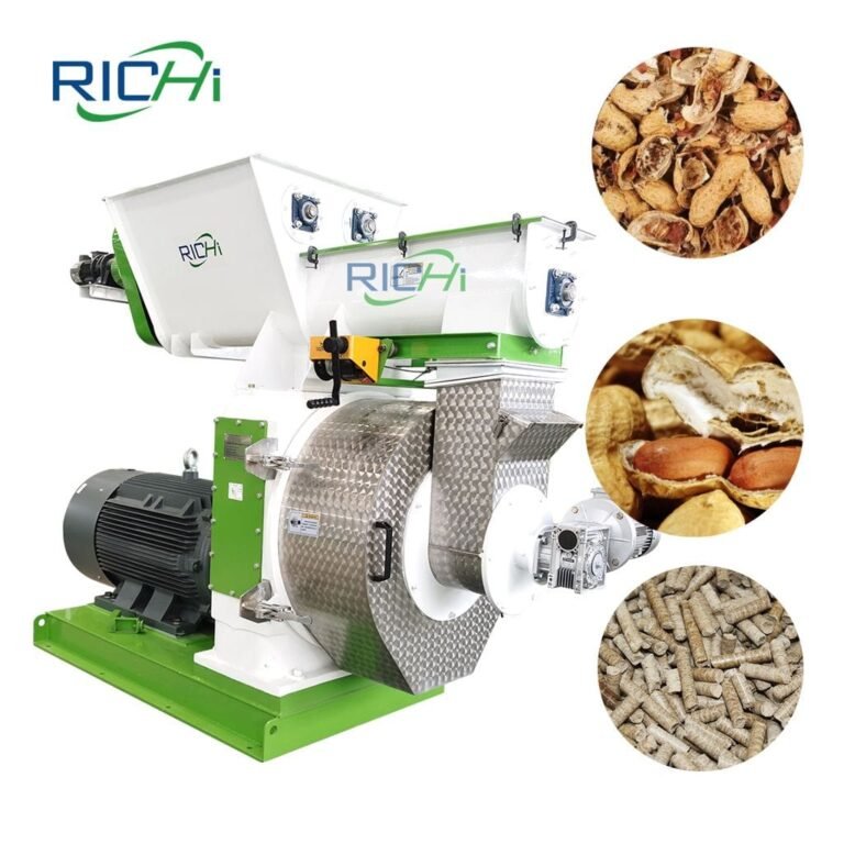Magic Maker: Transforming Peanut Shells into Pellets!