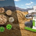 Pellet mill for wood processing